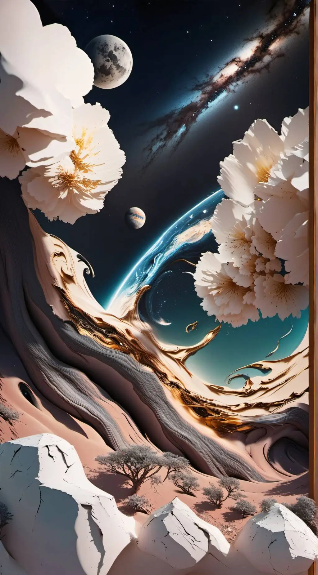 ai character: the planets background