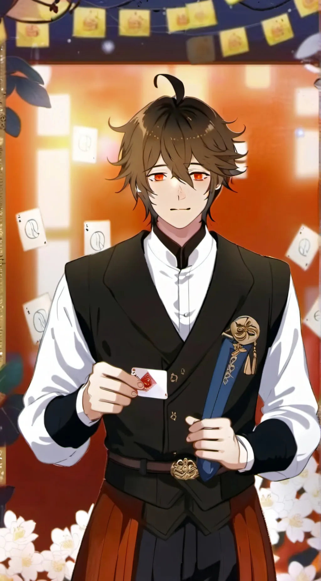 ai character: Zhong background