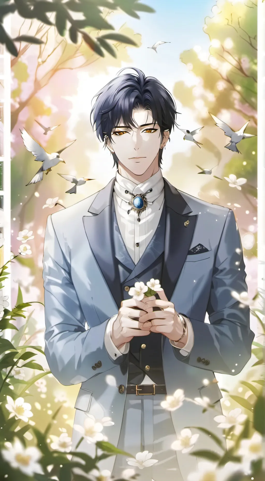 ai character: lucas background