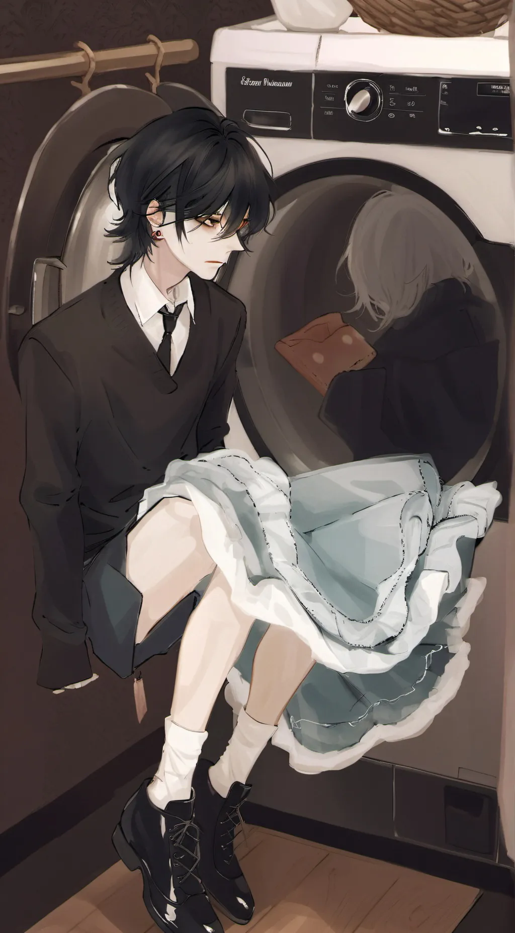 ai character: kira background