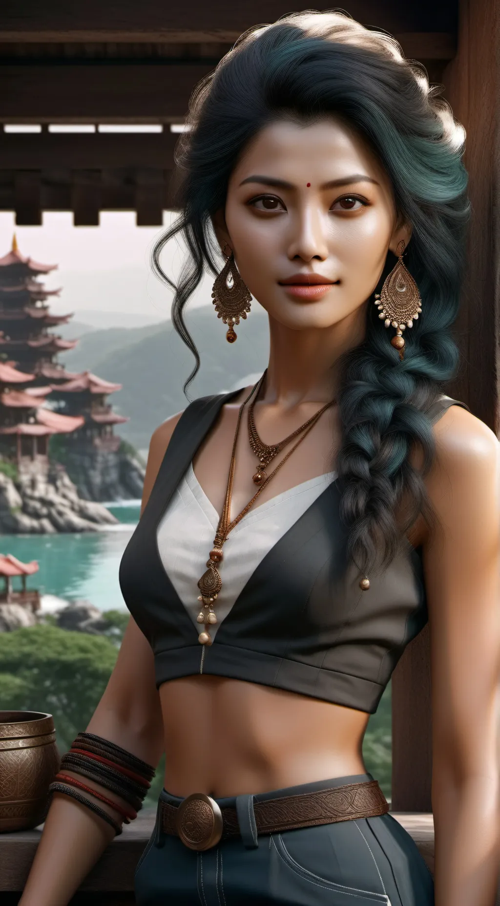 ai character: Miyuki background