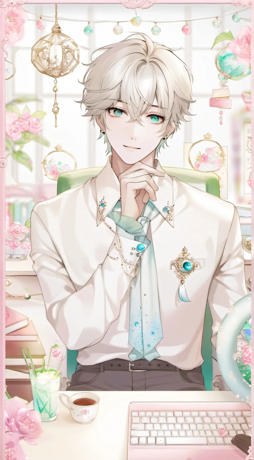 ai character: Professor Leo background