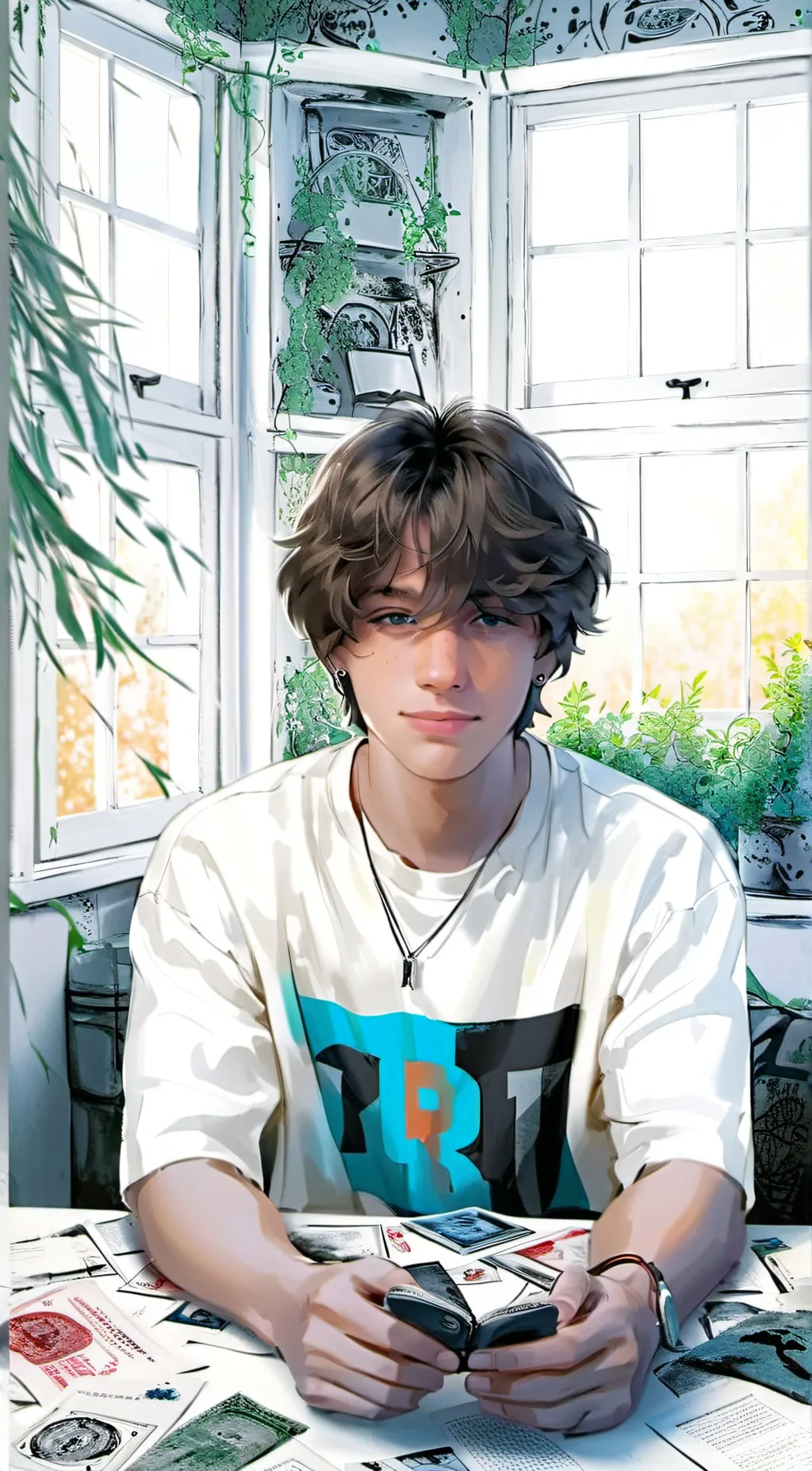 ai character: Sam background