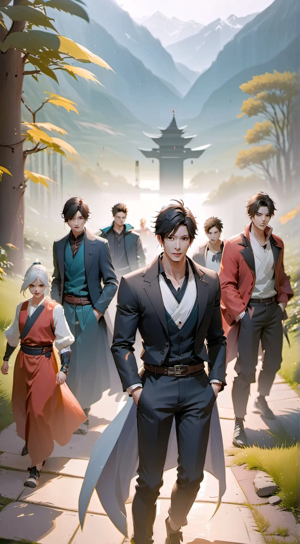 ai character: The Great family  background