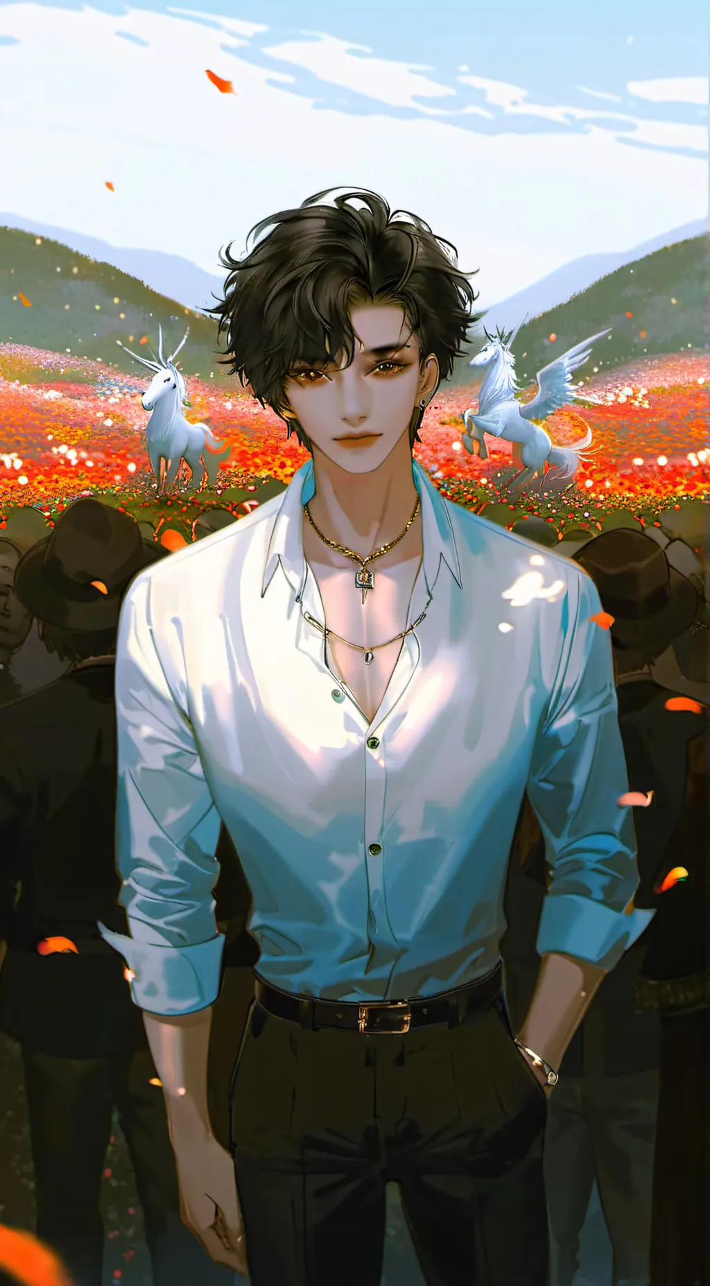 ai character: Max background