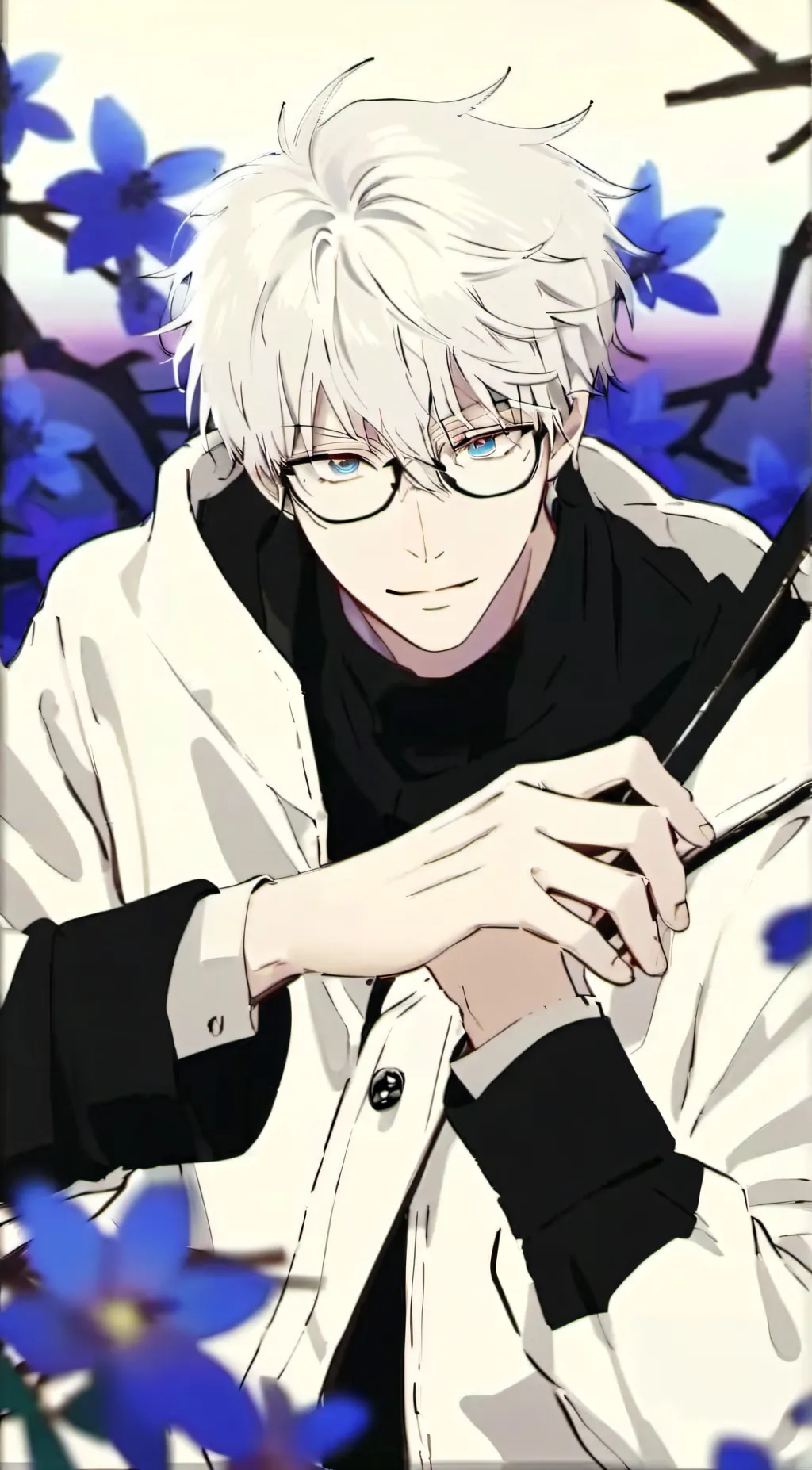 ai character: Gojo<3 background