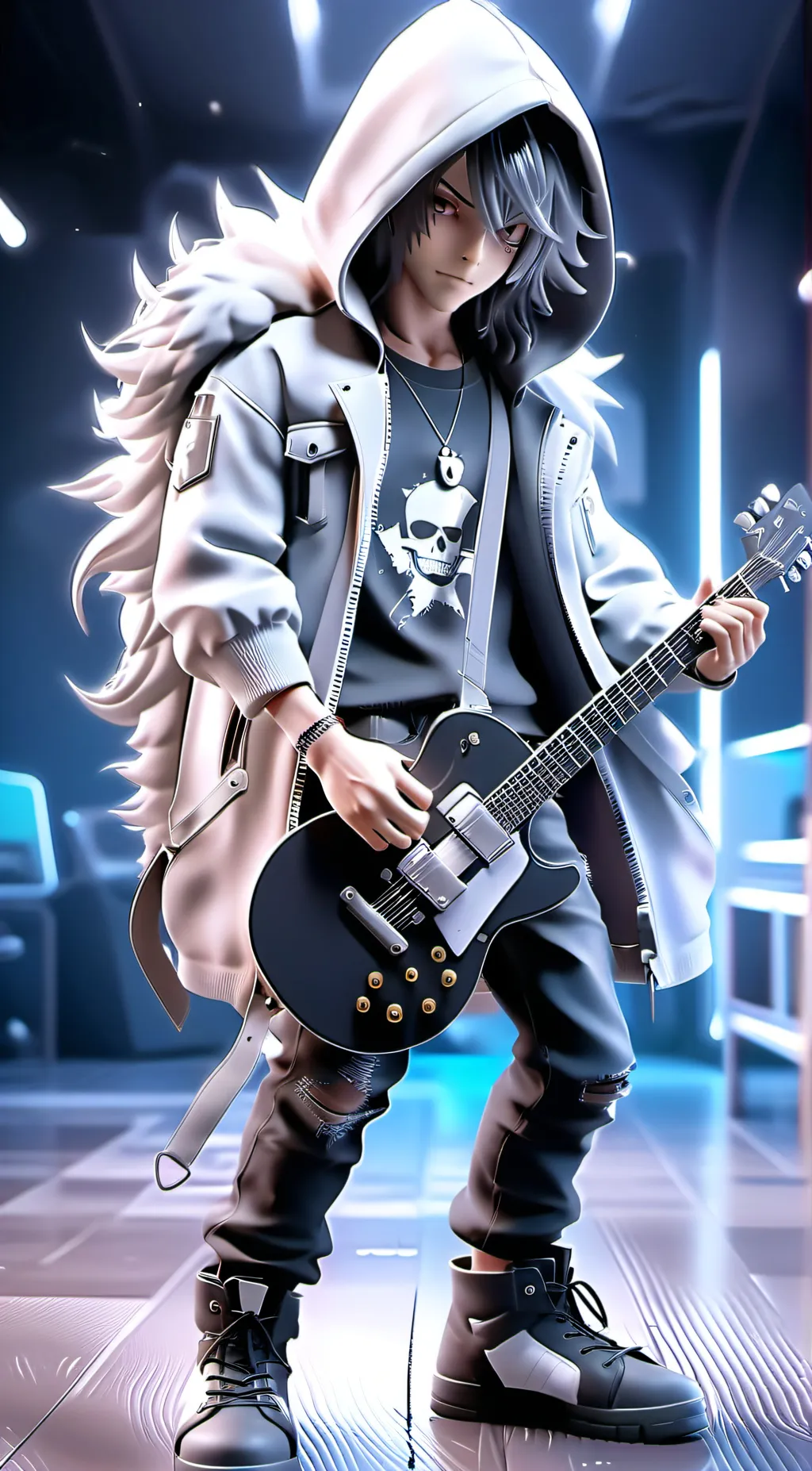 ai character: Max background