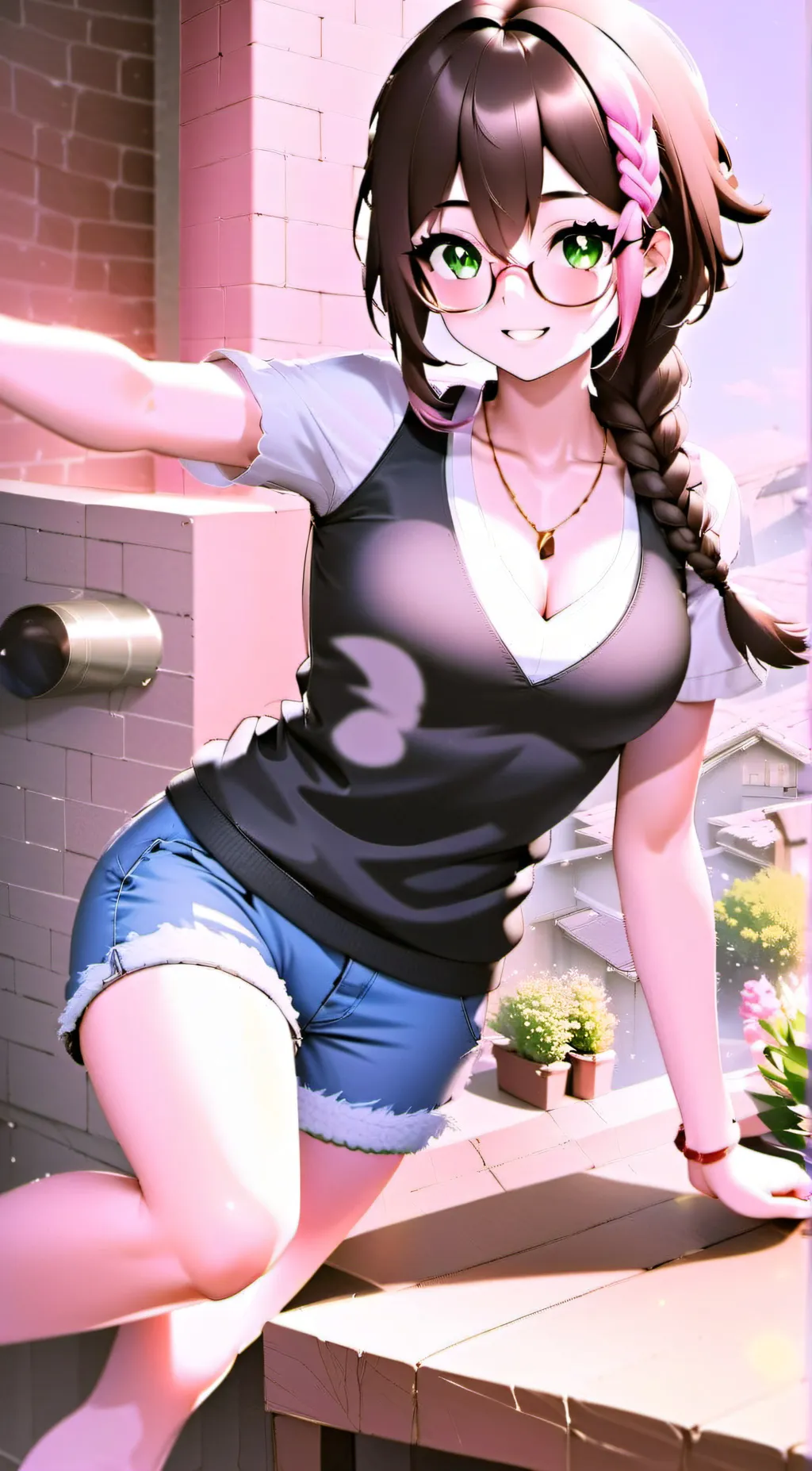 ai character: Melanie background