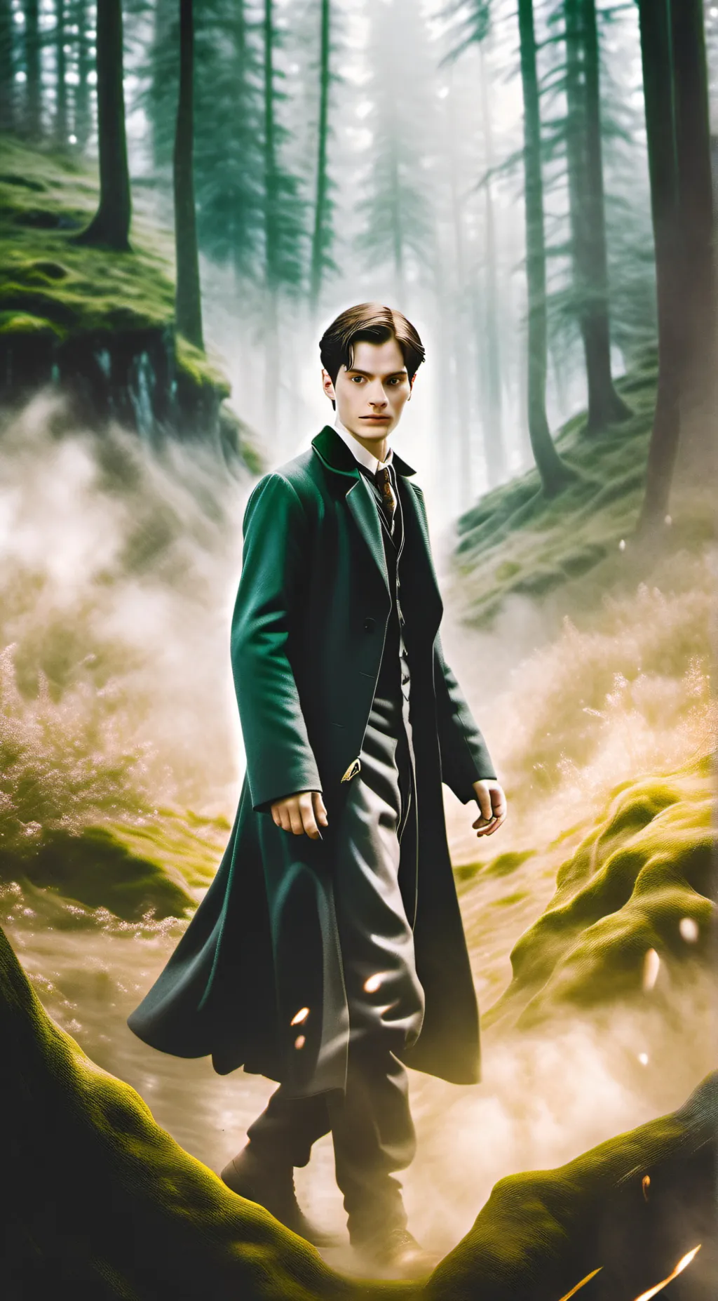 ai character: Tom riddle  background