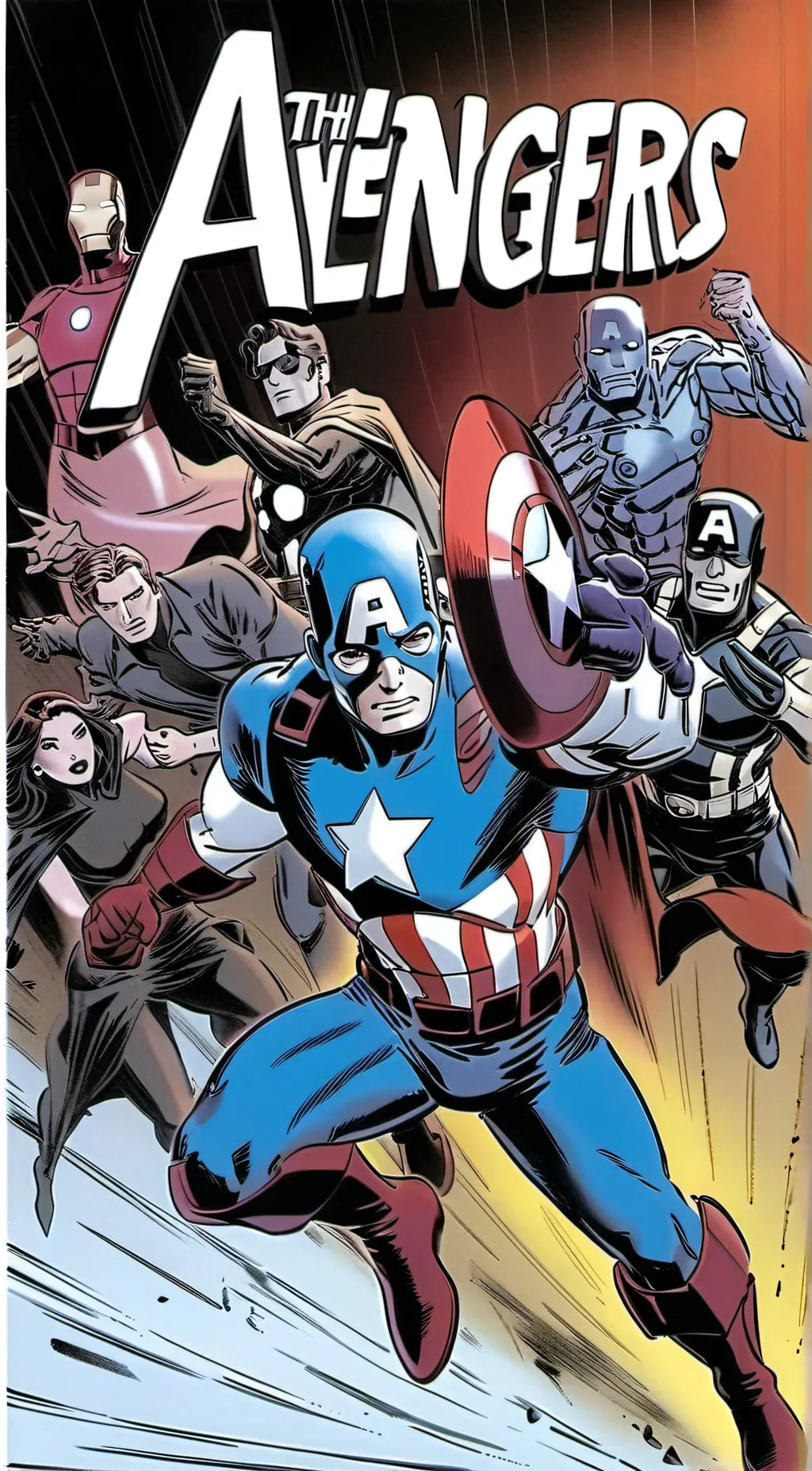 ai character: The avengers IDT background