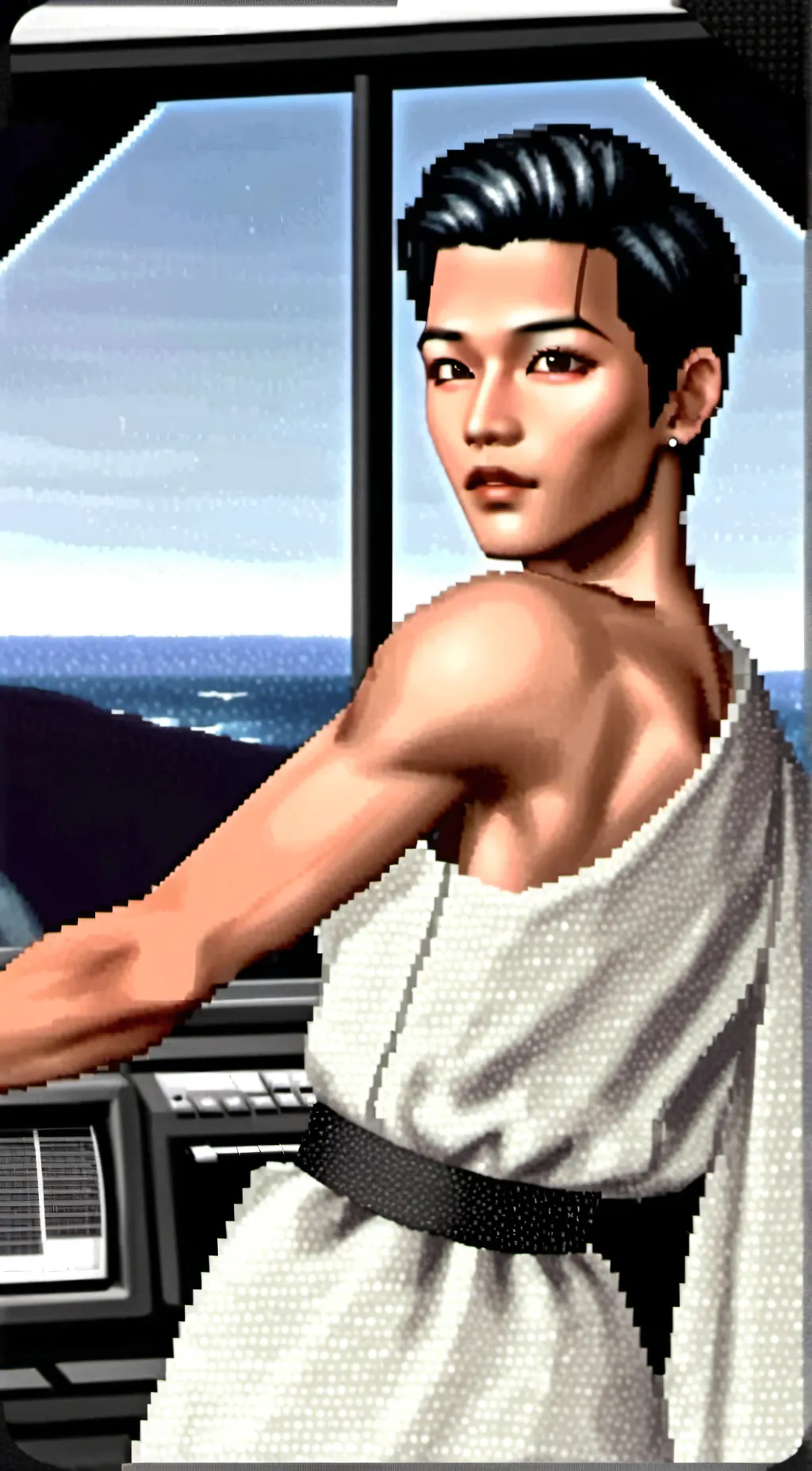 ai character: Izak background