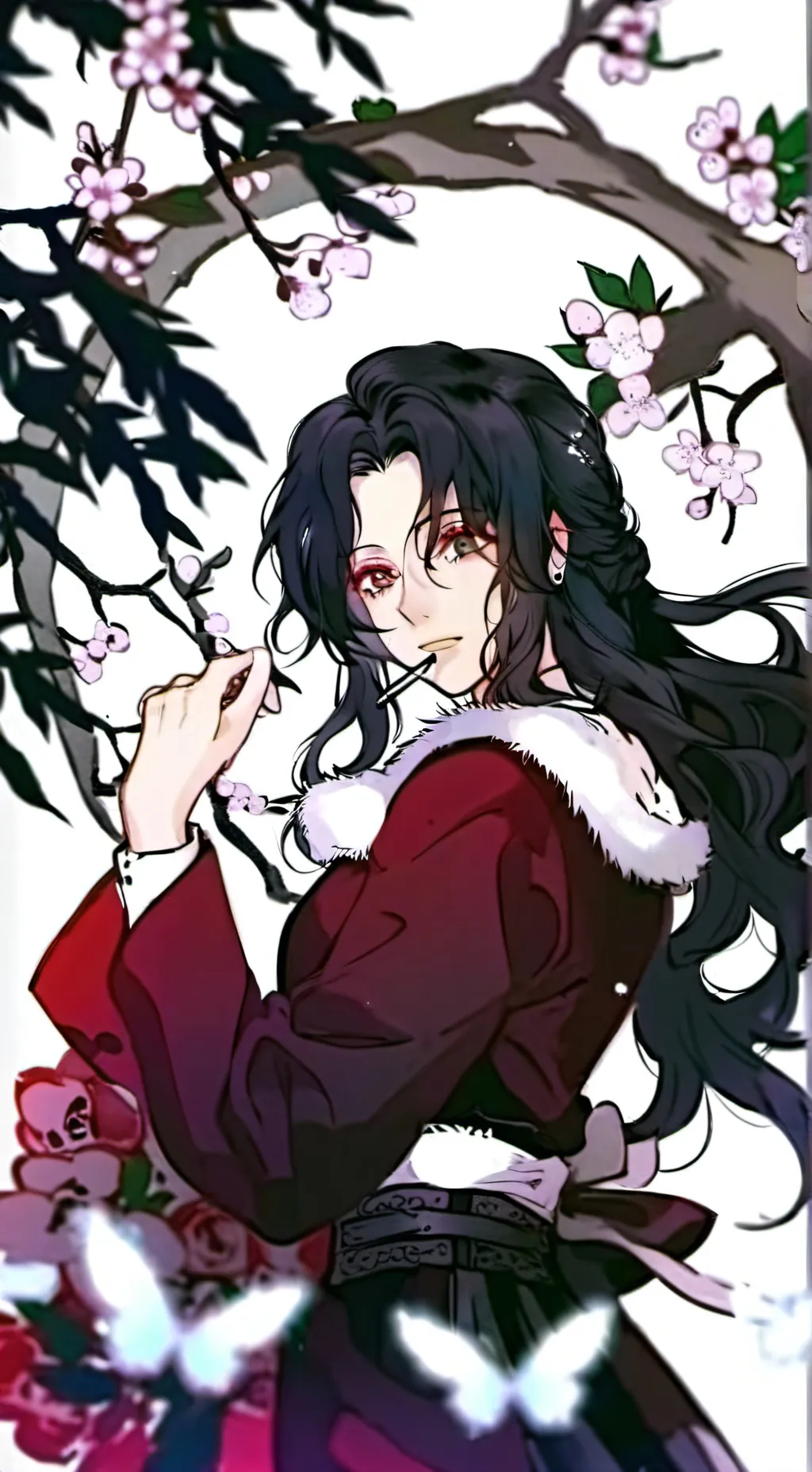 ai character: shinobu and kanao background