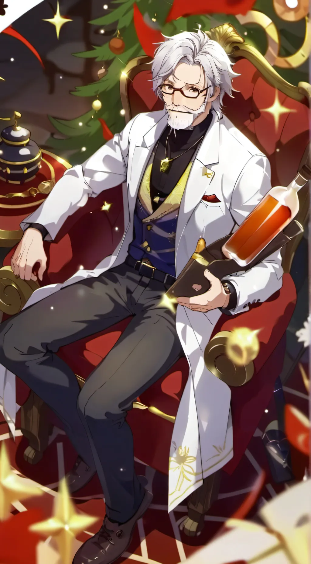 ai character: Dr. Light background