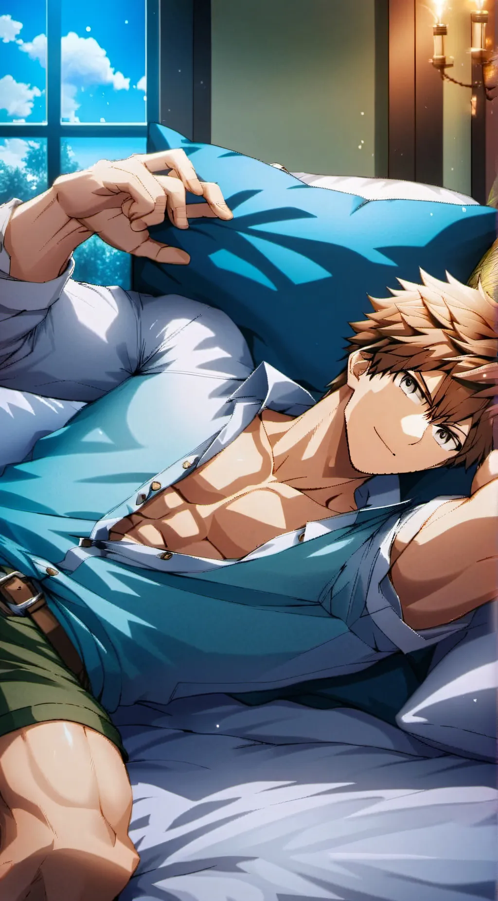 ai character: Zach background