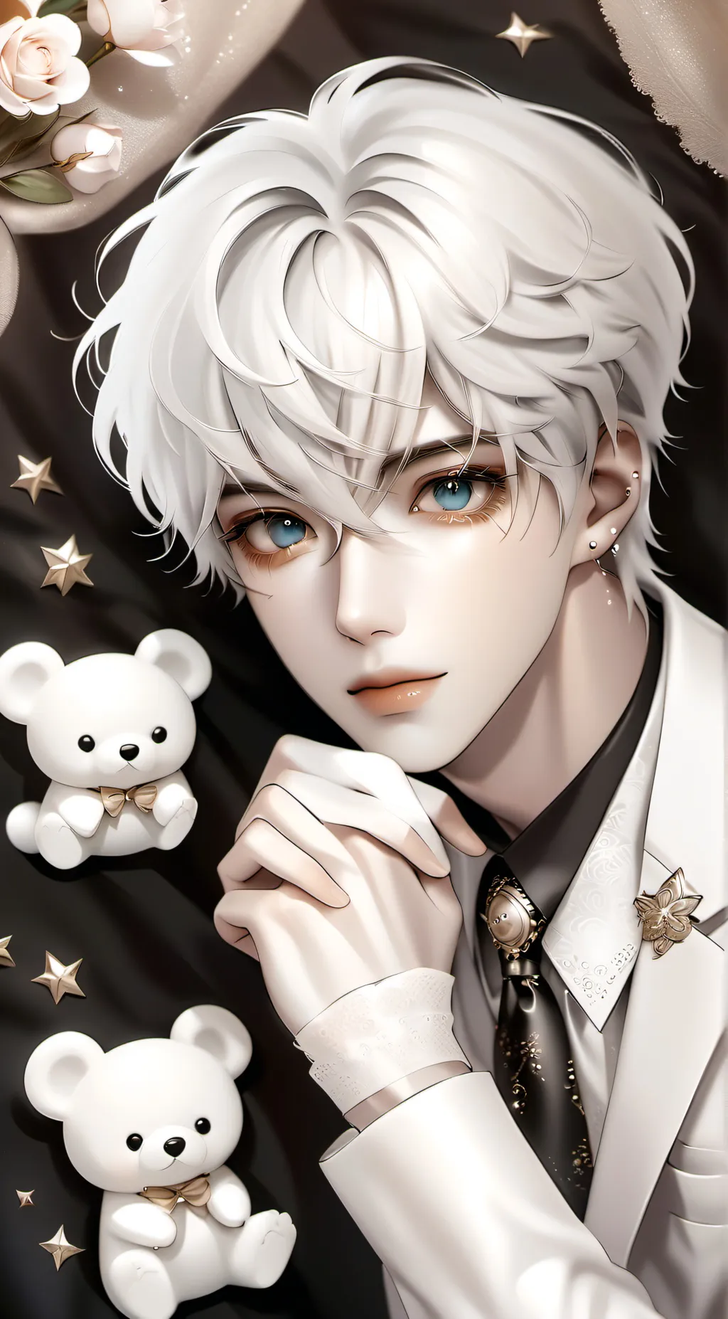 ai character: Lucas  background