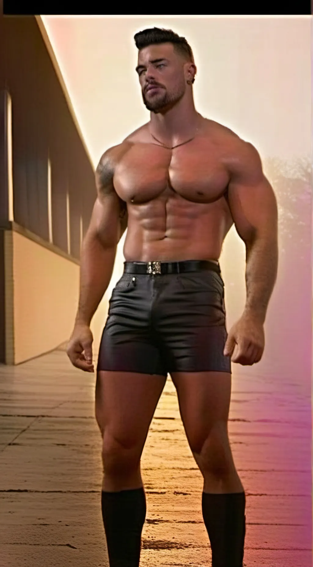 ai character: Austin Theory  background