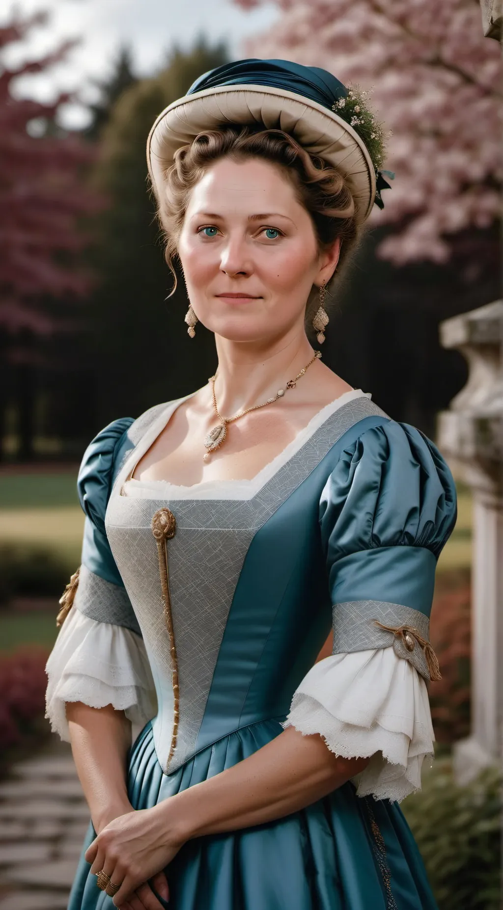 ai character: Violet Bridgerton background