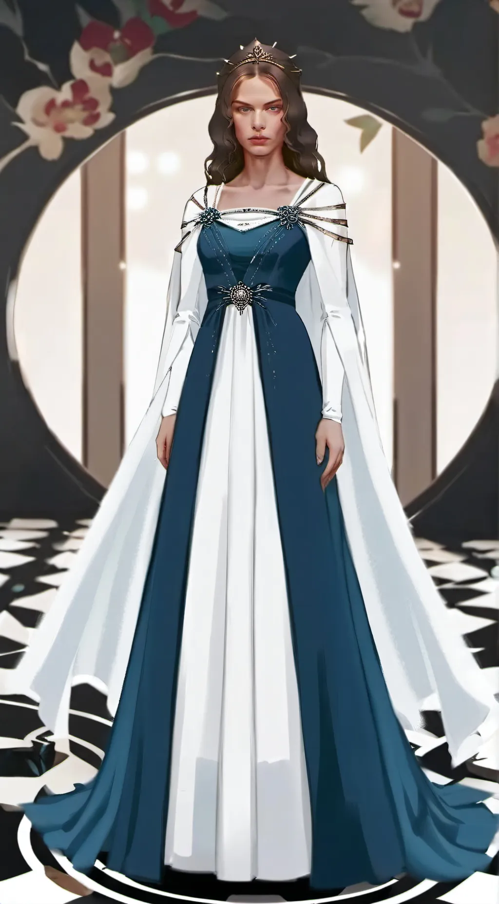 ai character: damsel background