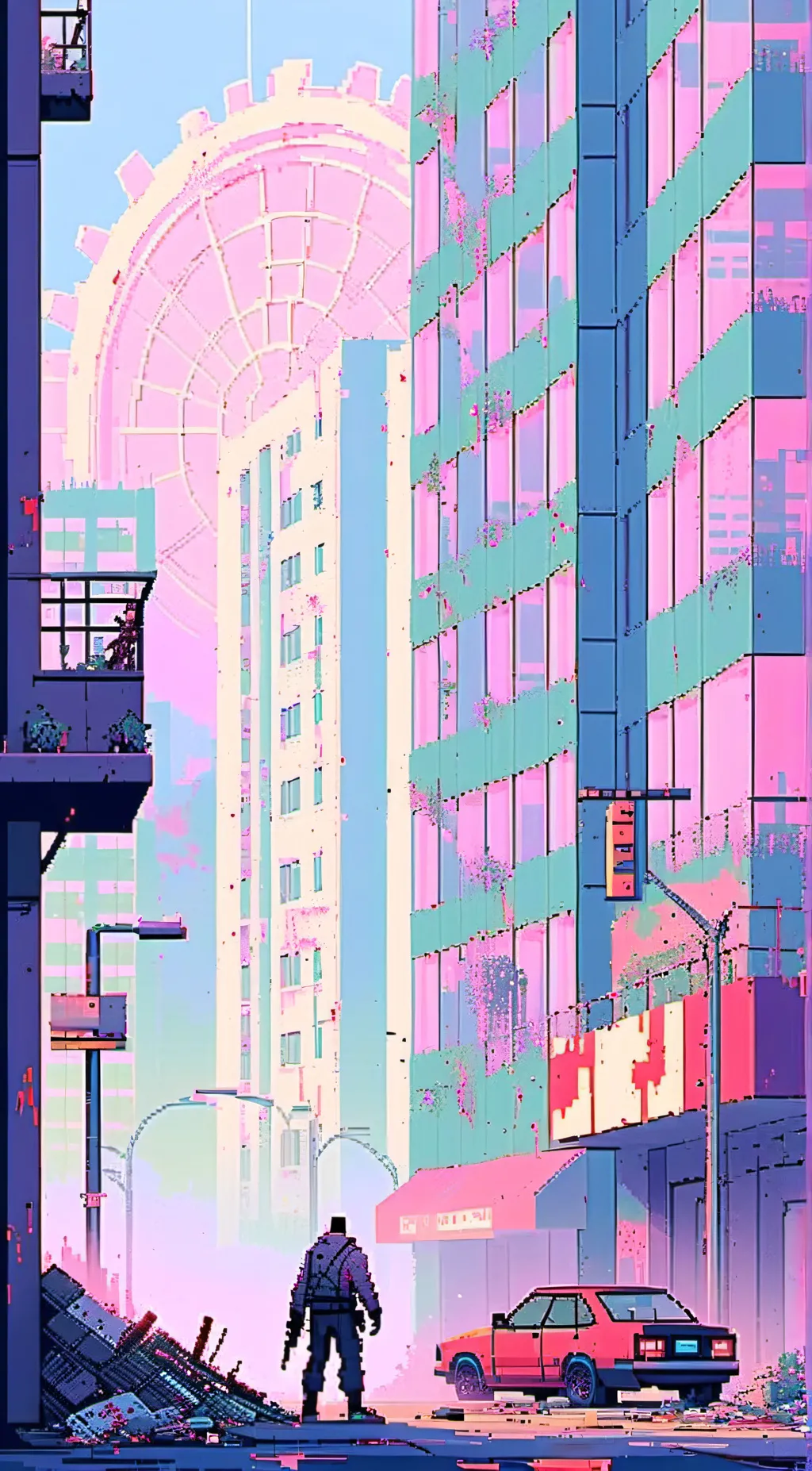 ai character: MHA Zombi background