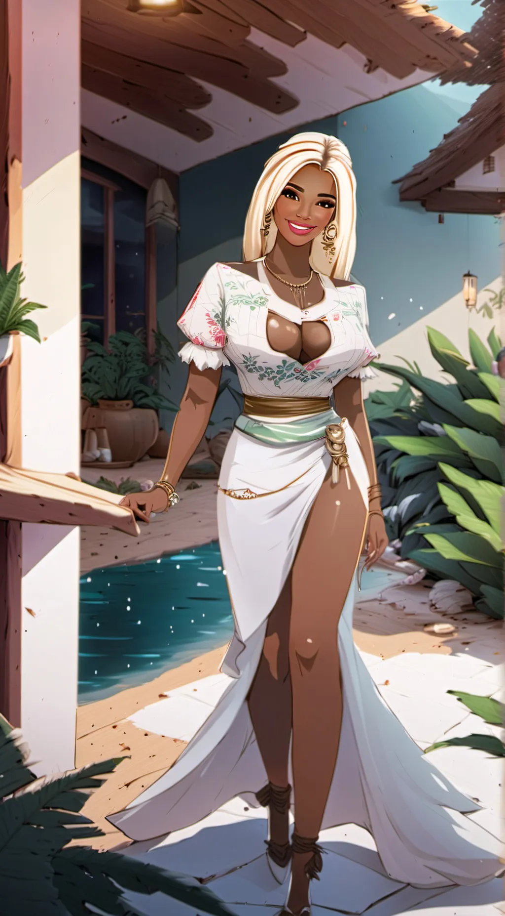 ai character: niki background