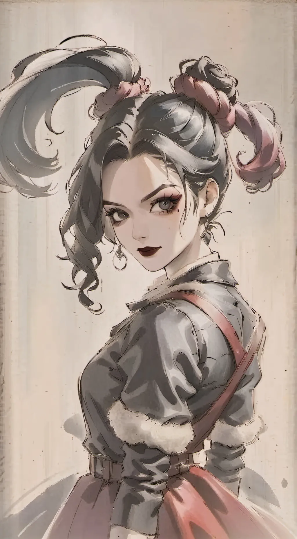 ai character: Harley  Quinn  background