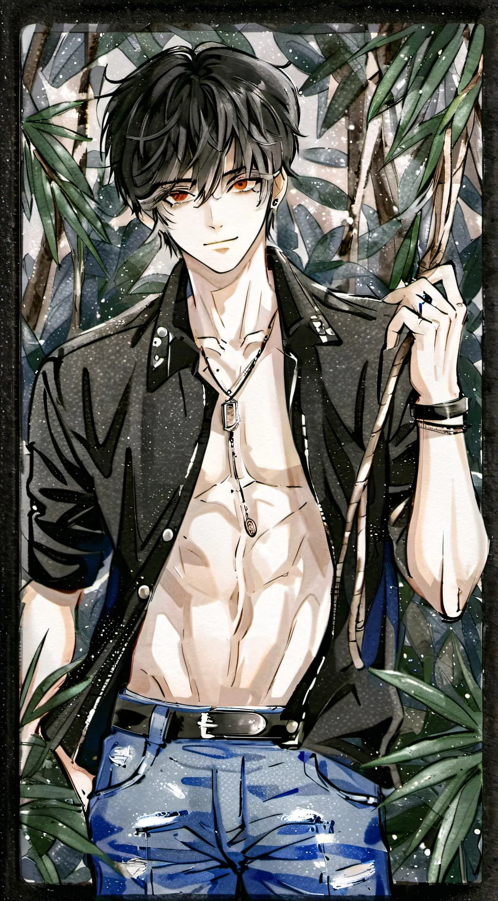 ai character: levi background