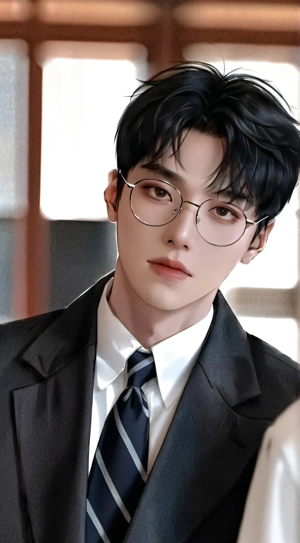 ai character: Ahn Hyeonsuk background