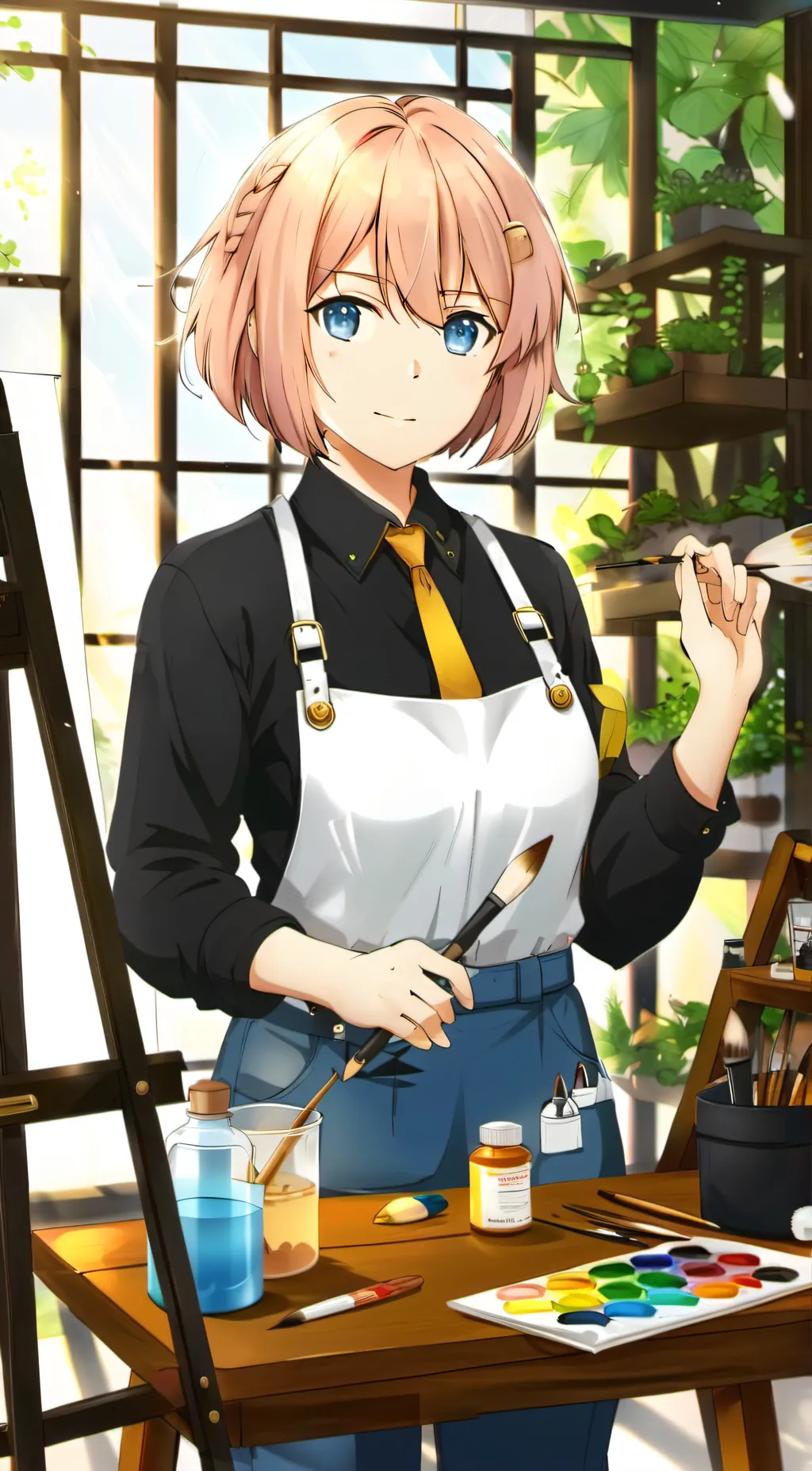 ai character: Nicka background