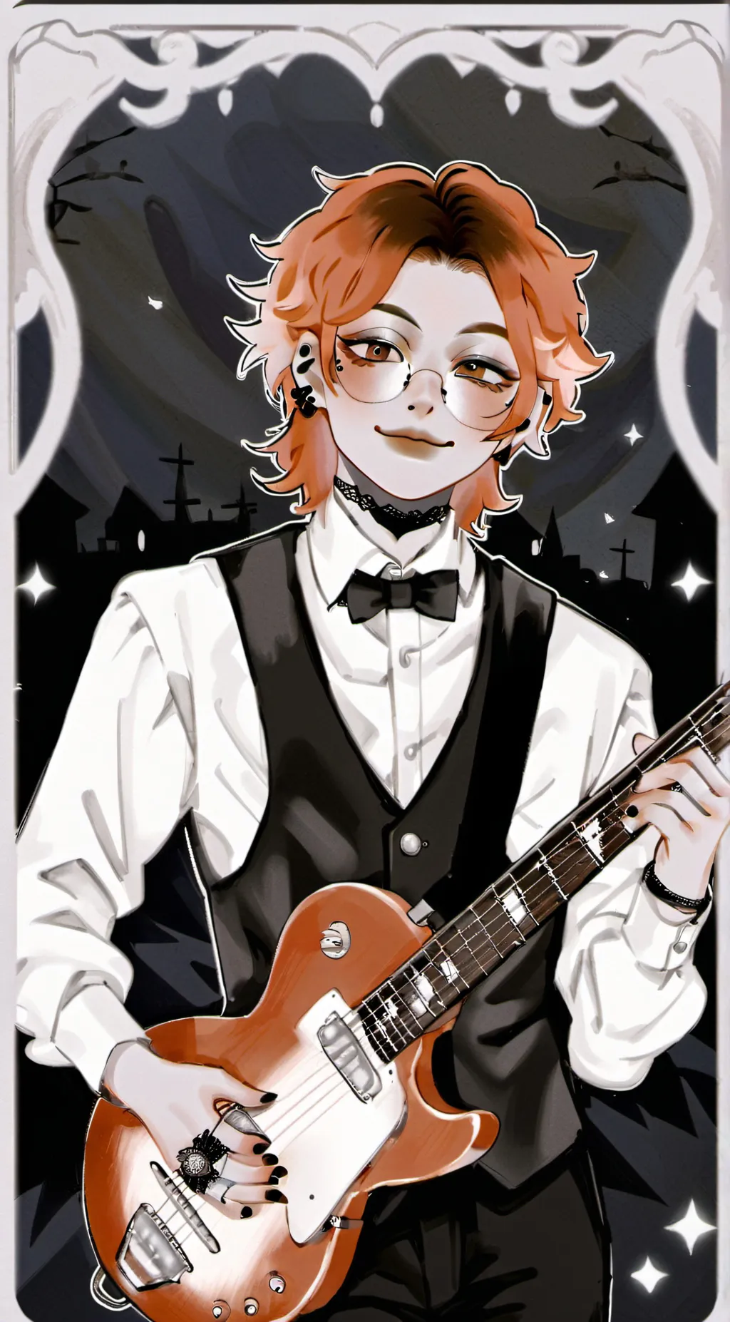 ai character: Ruin background