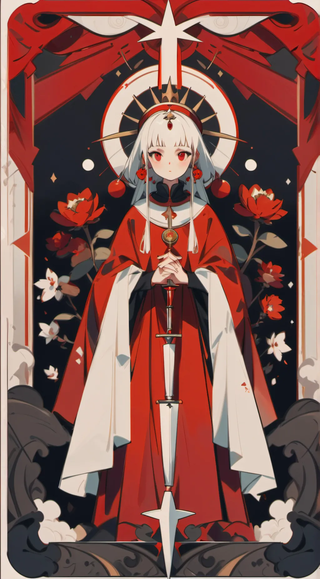 ai character: 👑👑 king background