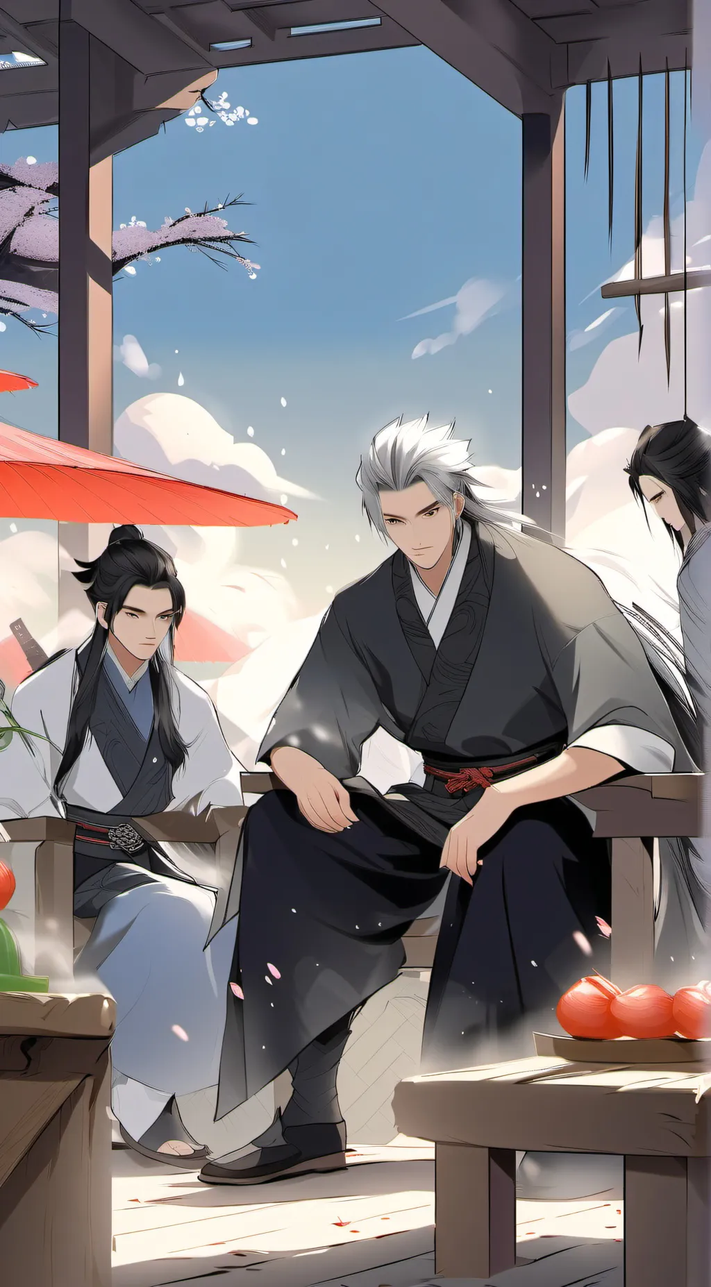 ai character: 你的家人们 background