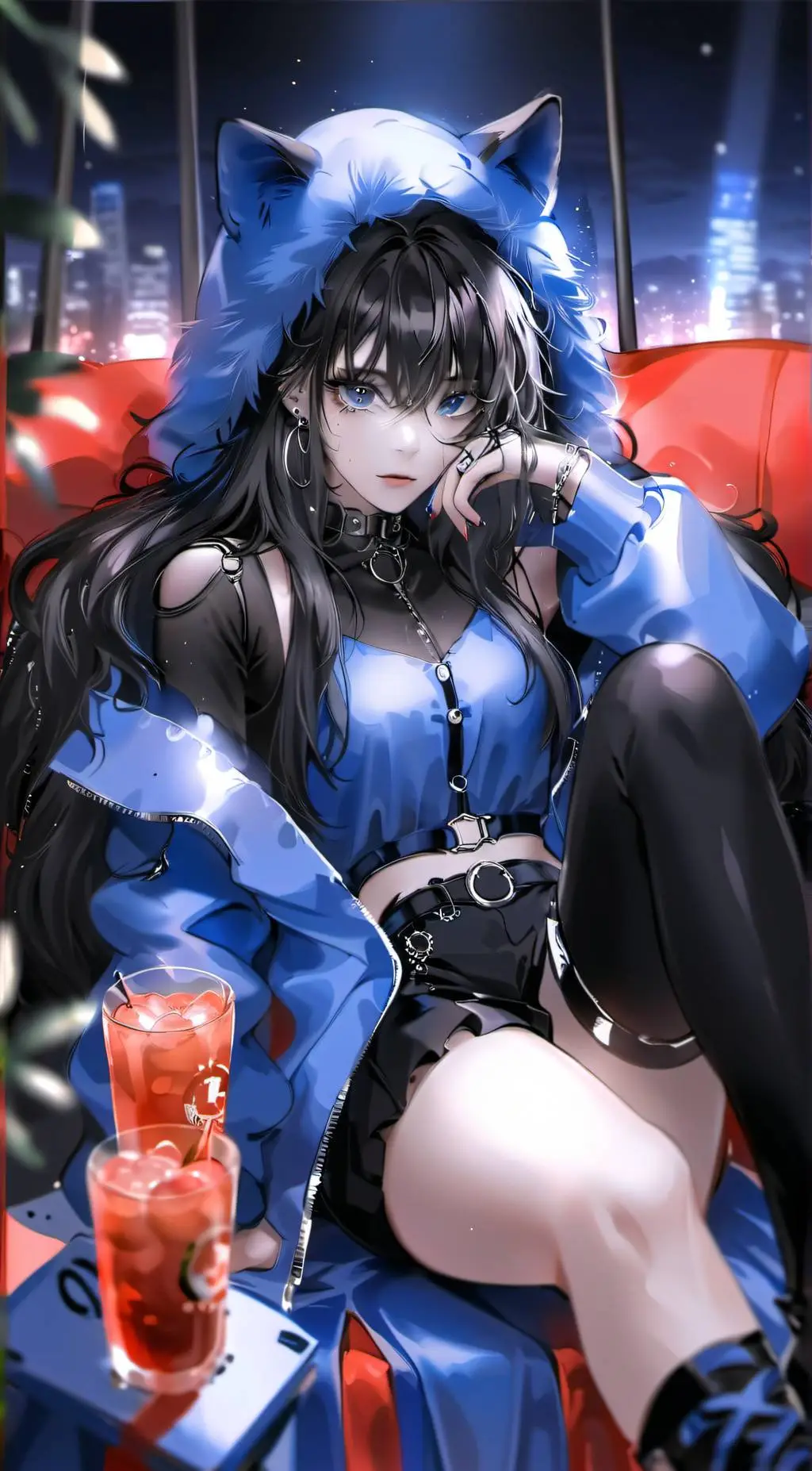 ai character: Friend group of 4! background