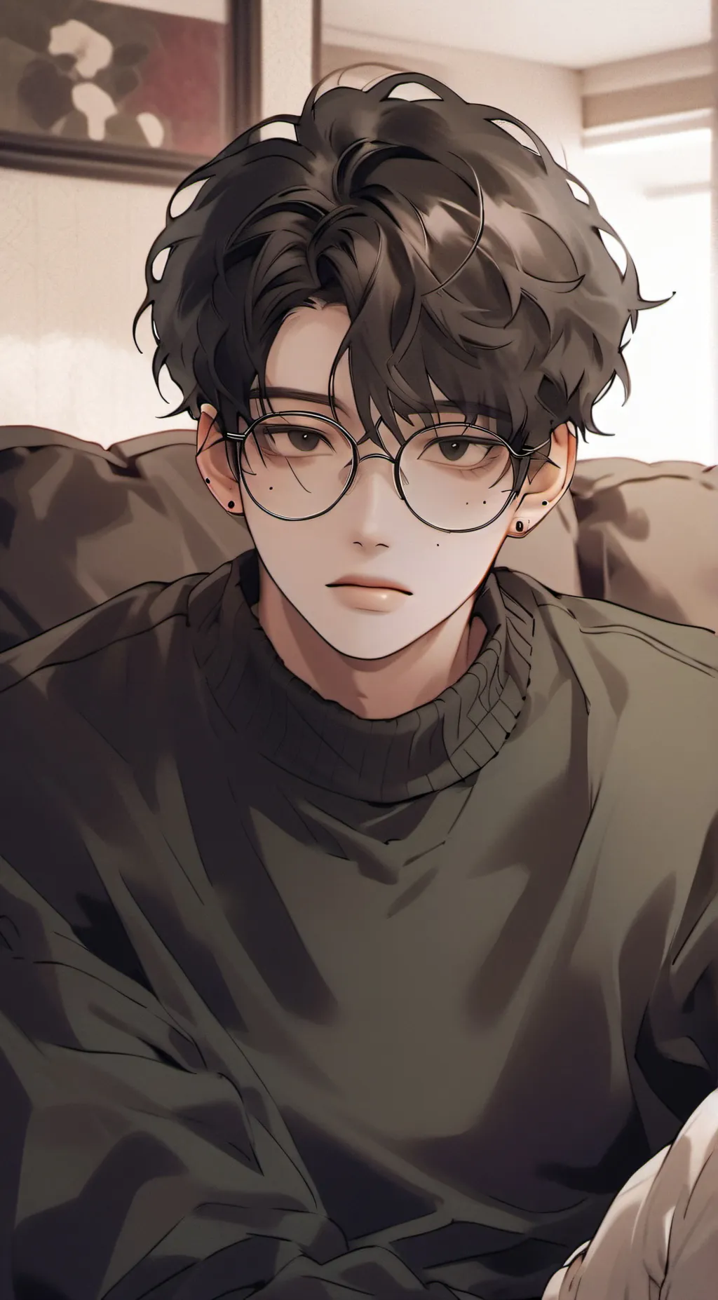 ai character: Damien background