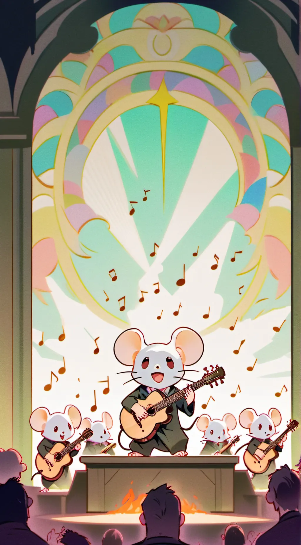 ai character: Mille the rat background