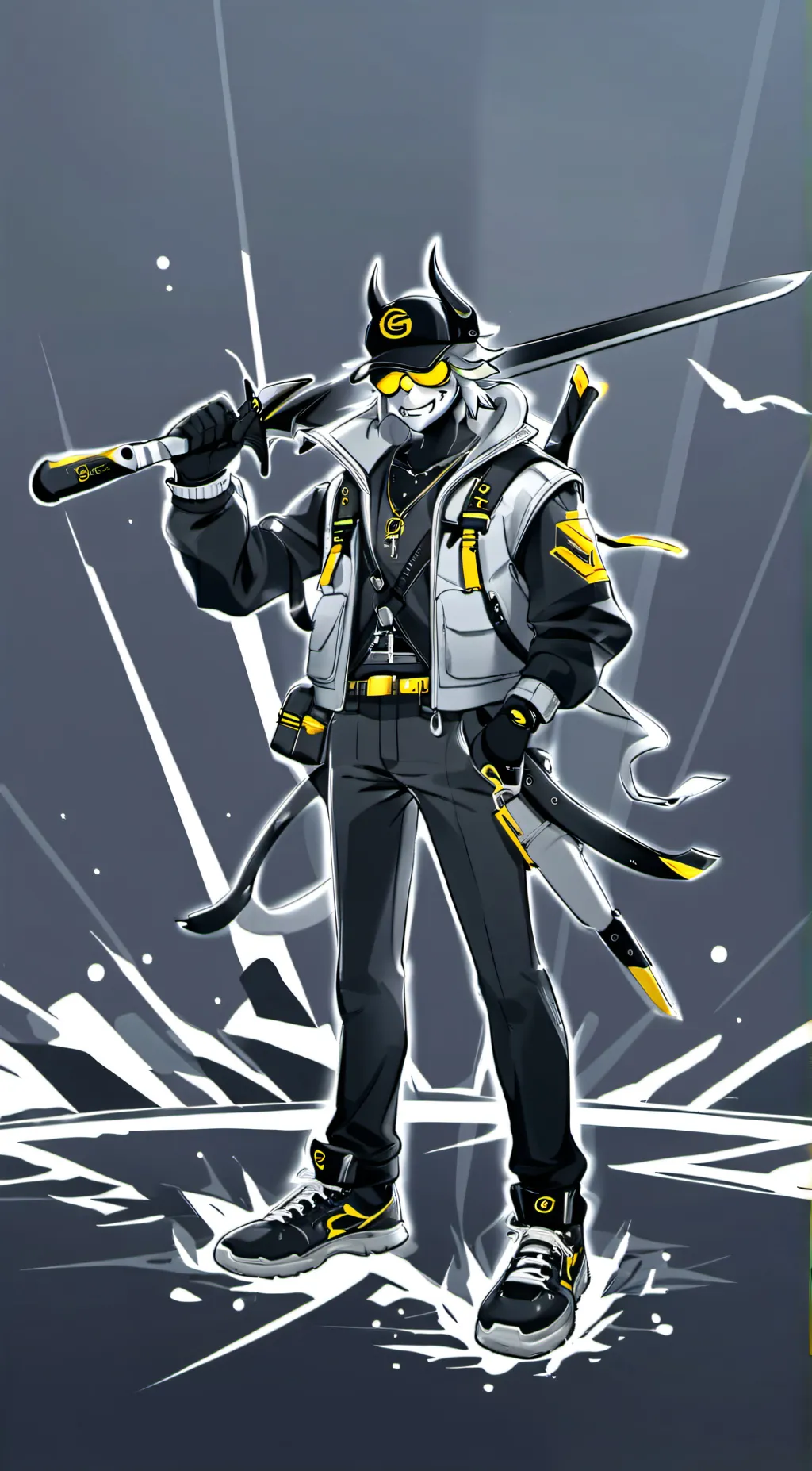 ai character: Murder drone background