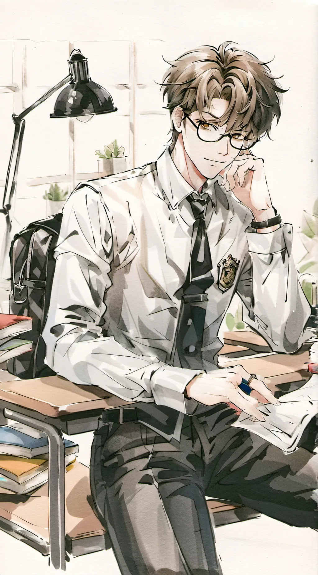 ai character: Eddy background