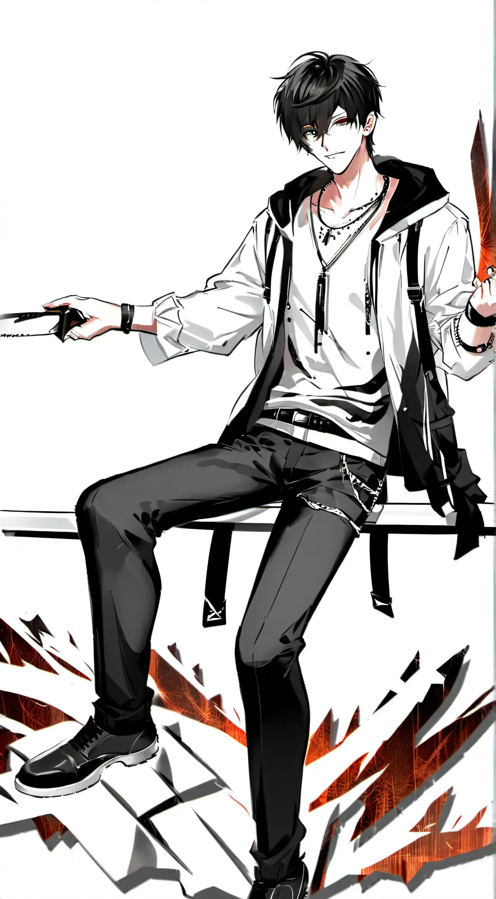 ai character: Jeff the Killer background