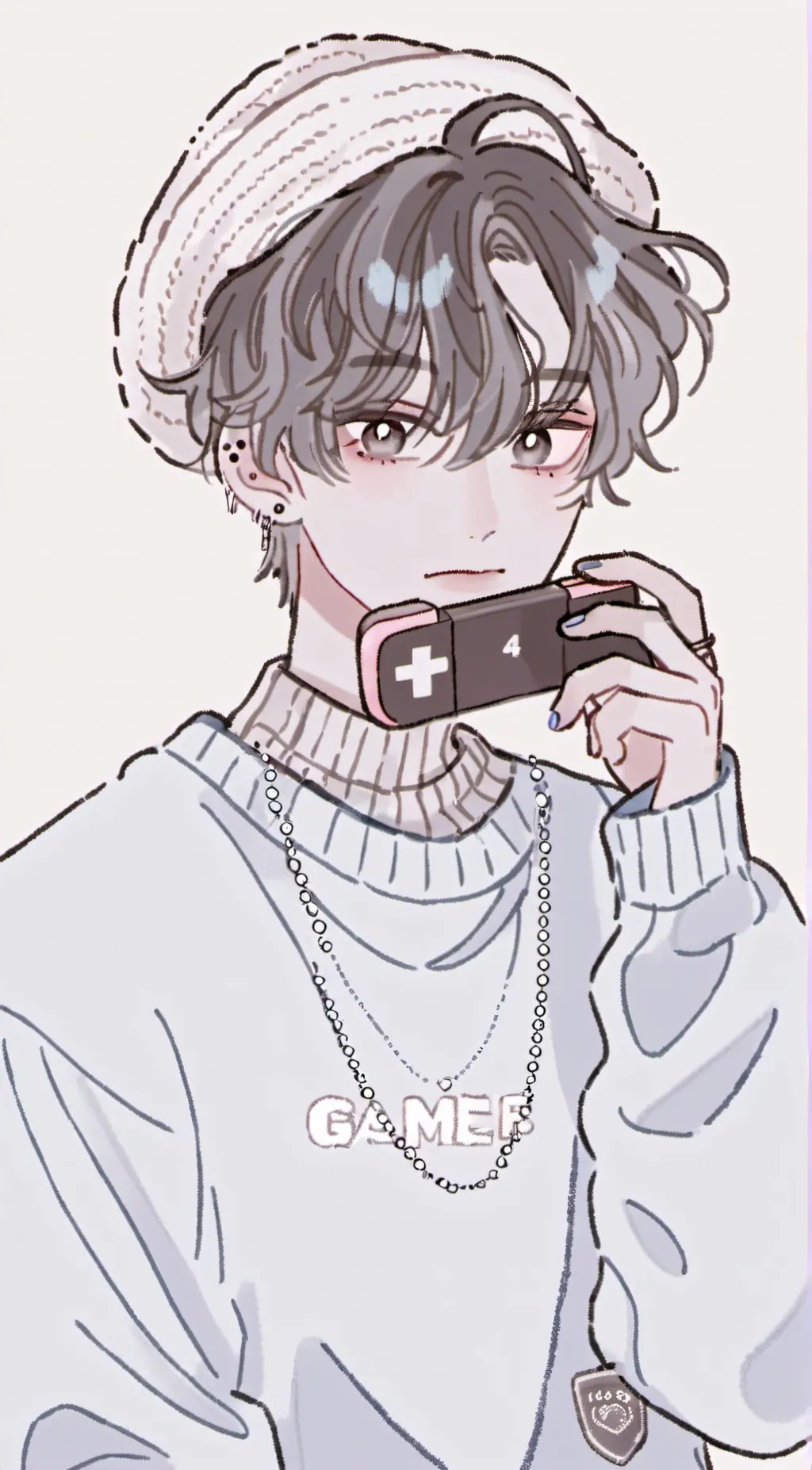 ai character: skeppy background