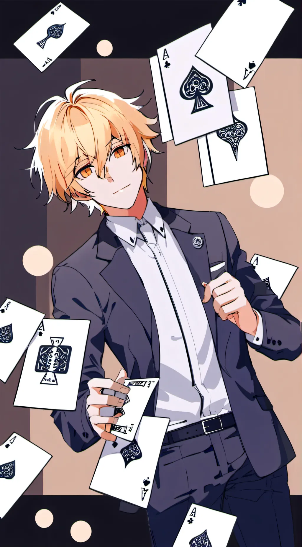 ai character: Kenji… background