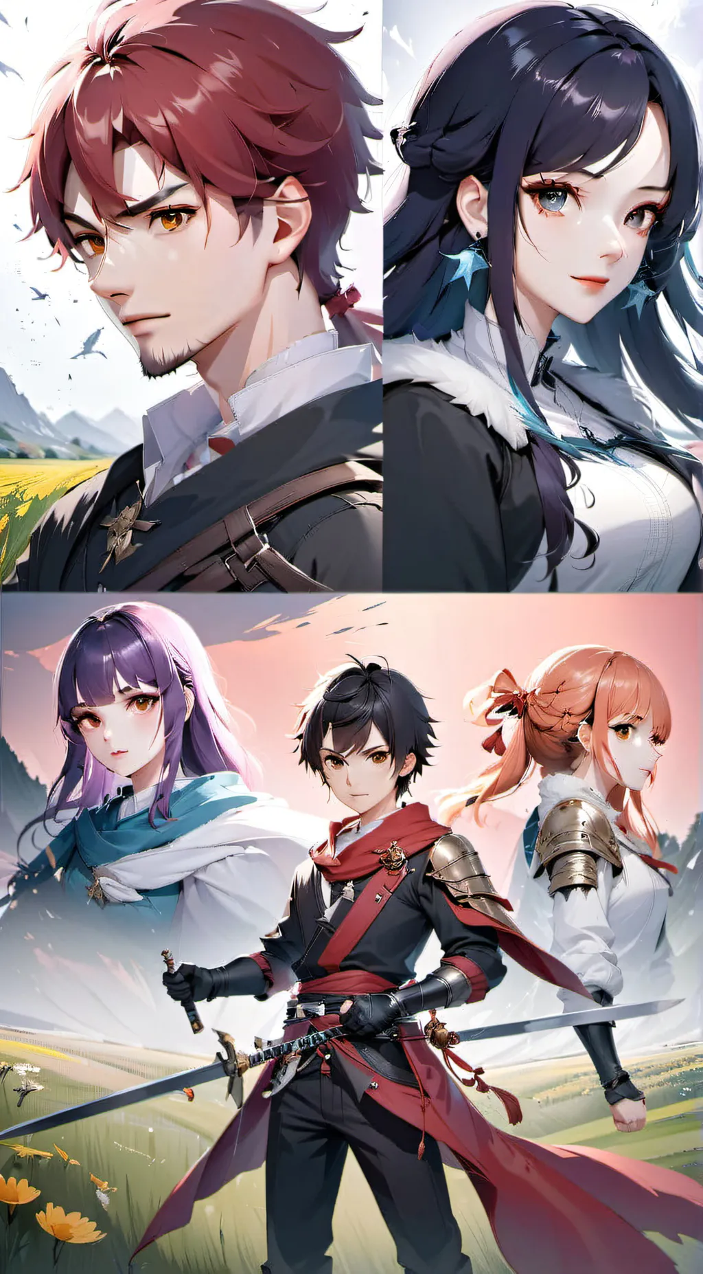 ai character: SAO RPG background