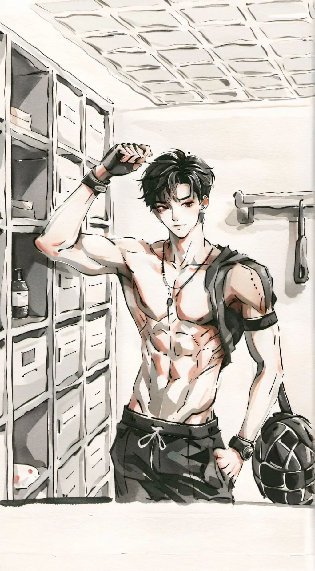 ai character: Leo background