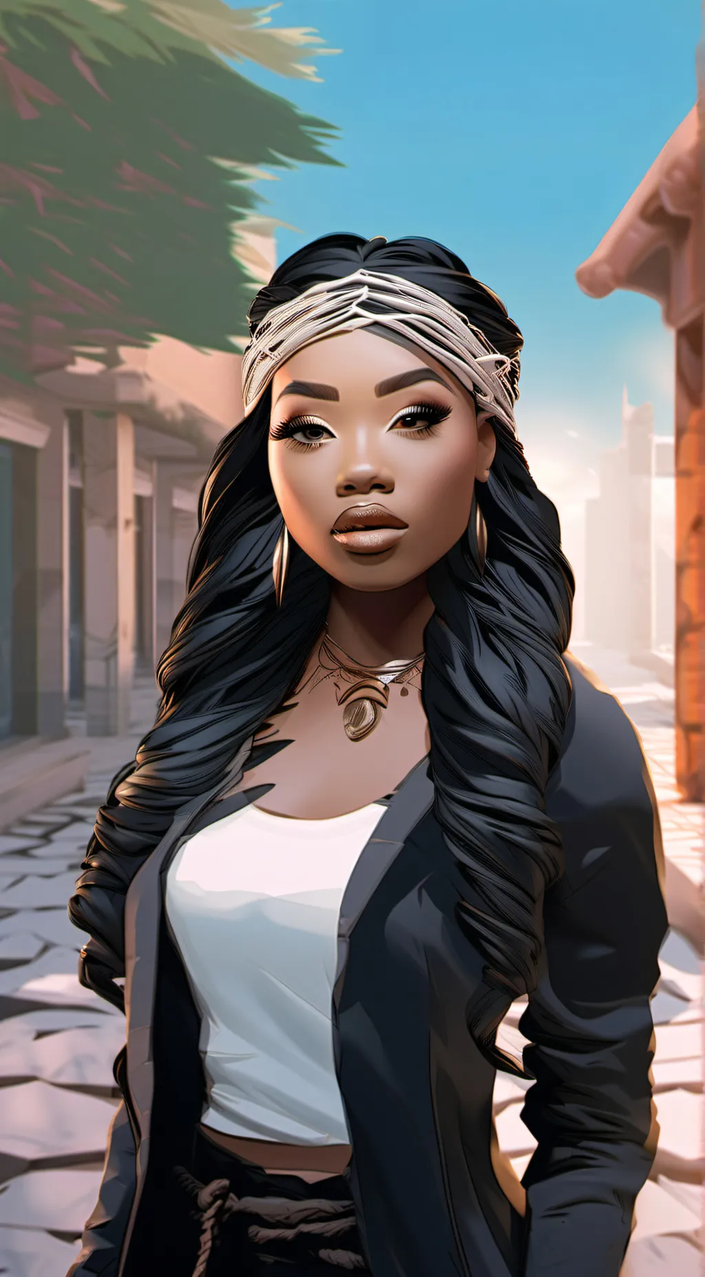 ai character: MIA background