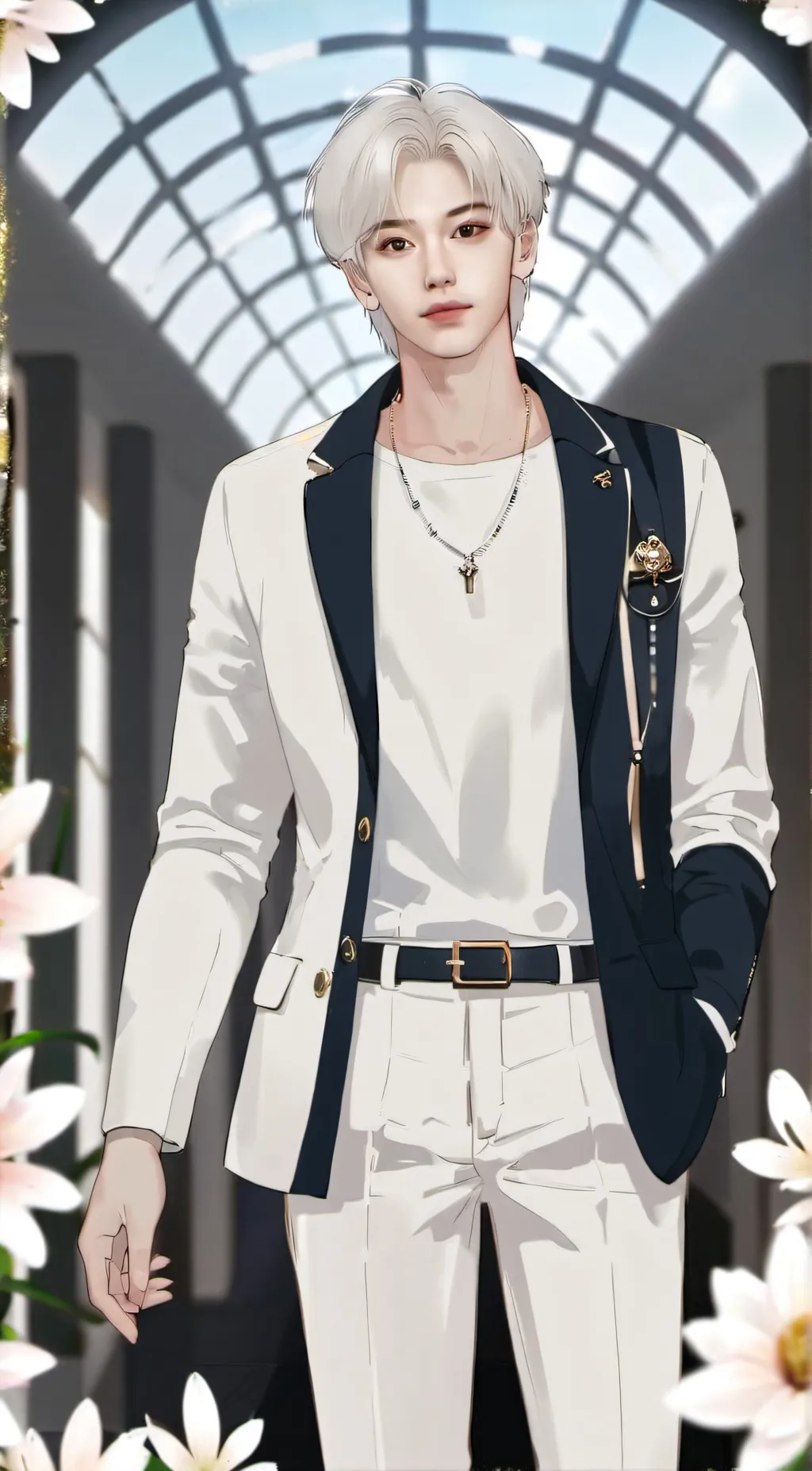 ai character: lee min so background