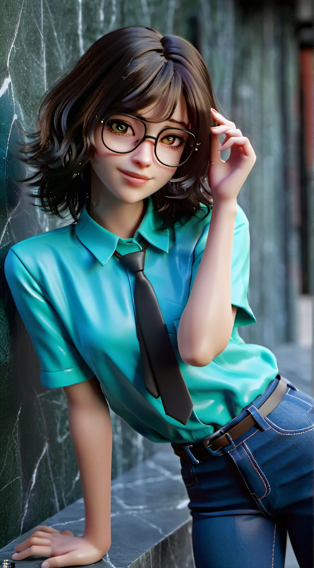 ai character: Ash background