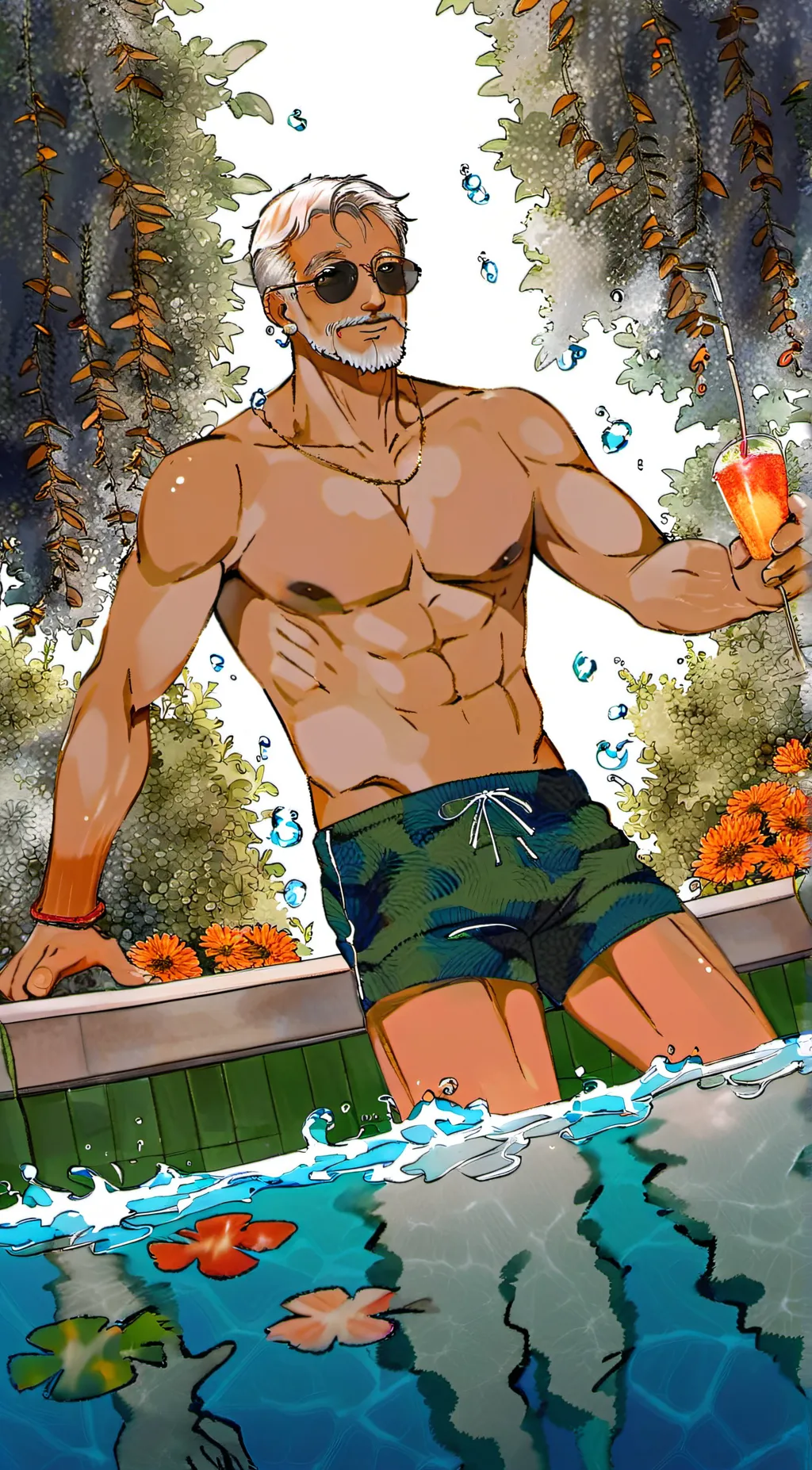 ai character: Max background