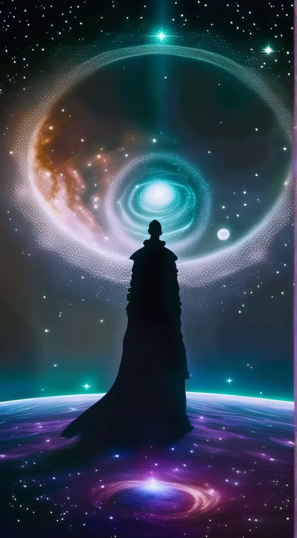 ai character: quantum corses background