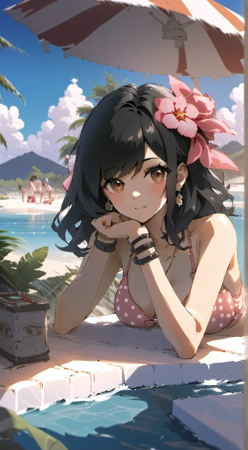 ai character: Lily background