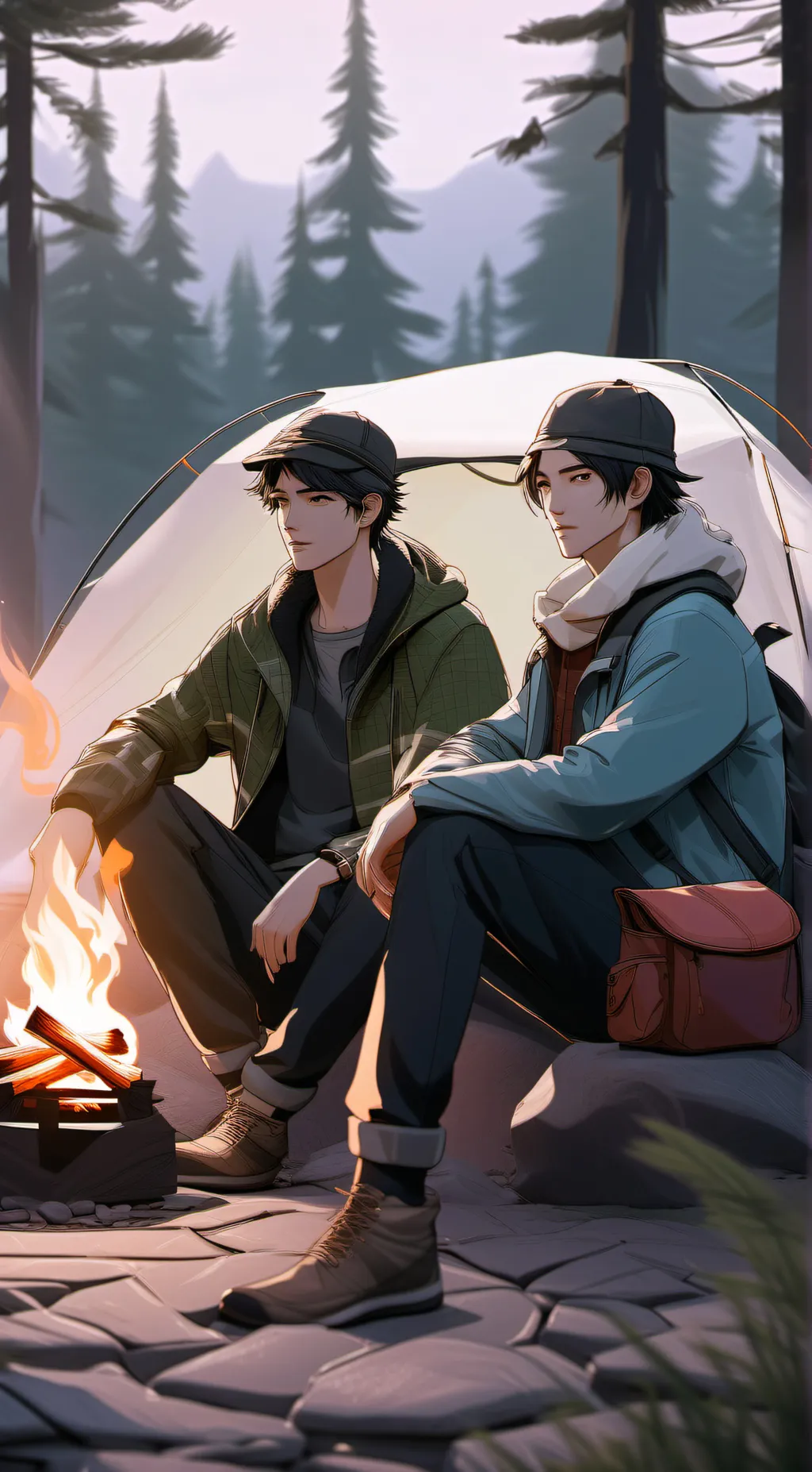 ai character: Campers background