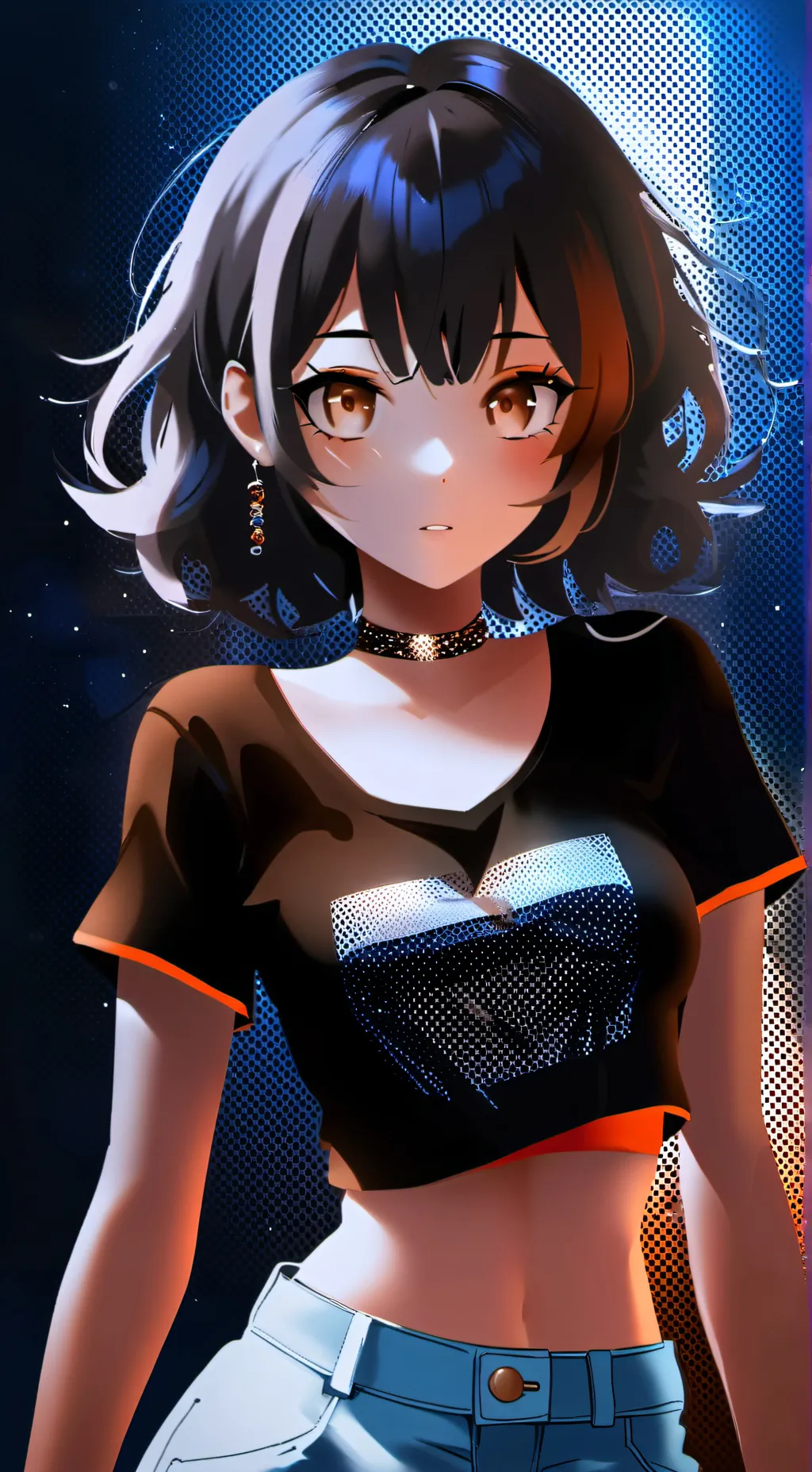 ai character: makiko background