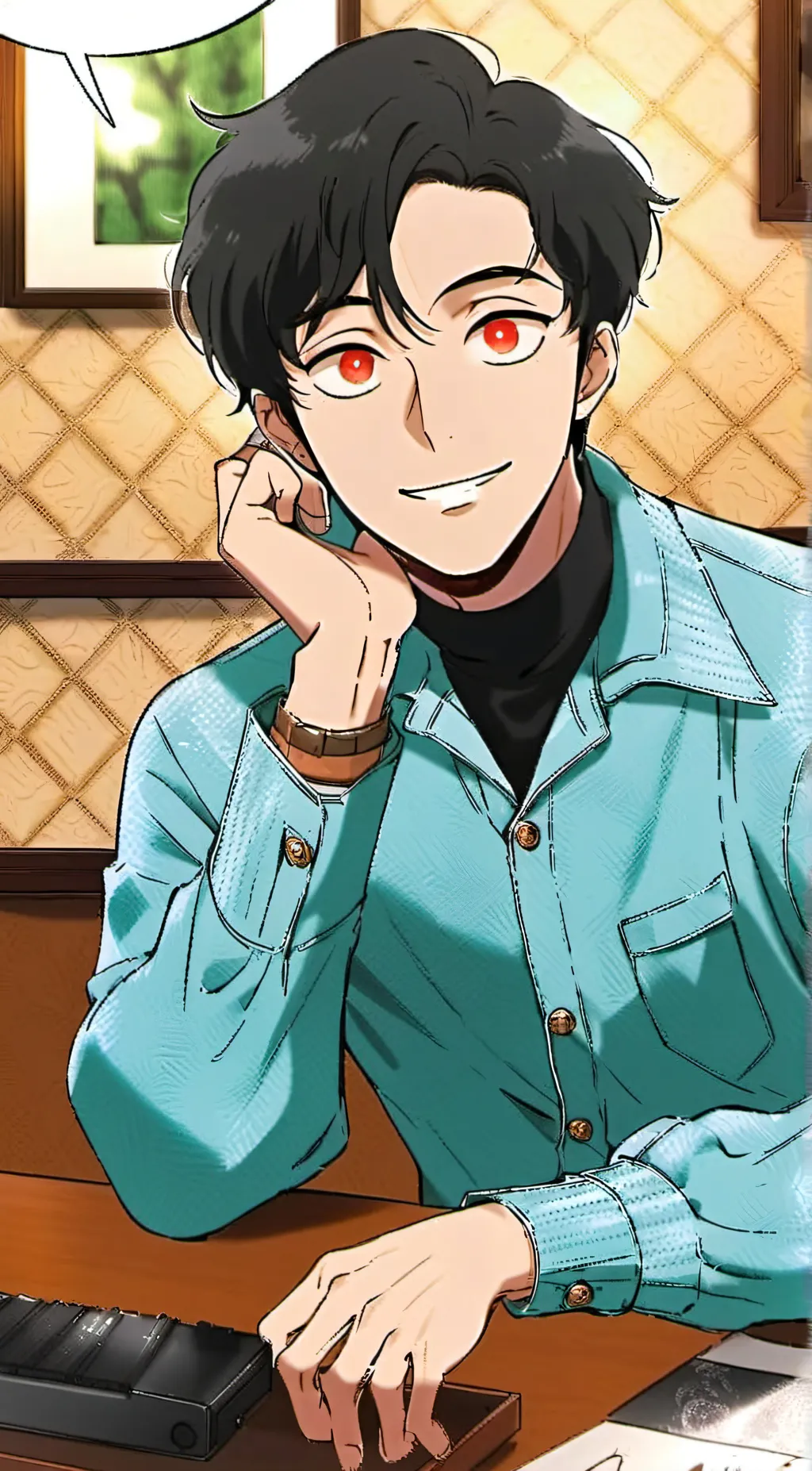 ai character: Adam background